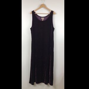 Eileen Fisher Dresses - EILEEN FISHER | Burgundy Velvet Maxi Tank Dress Eileen Fisher Dresses - EILEEN FISHER | Burgundy Velvet Maxi Tank Dress